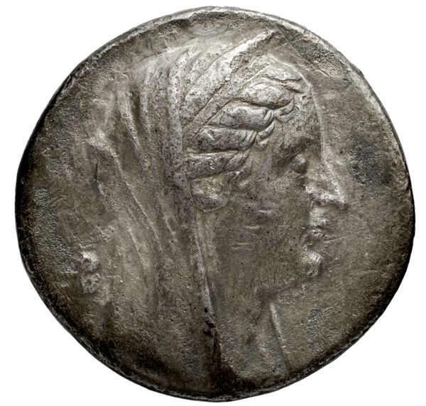 Coins of the Ptolemaic Empire Vol. I, Part 1, no. 322, аверс, BnF (HRC)