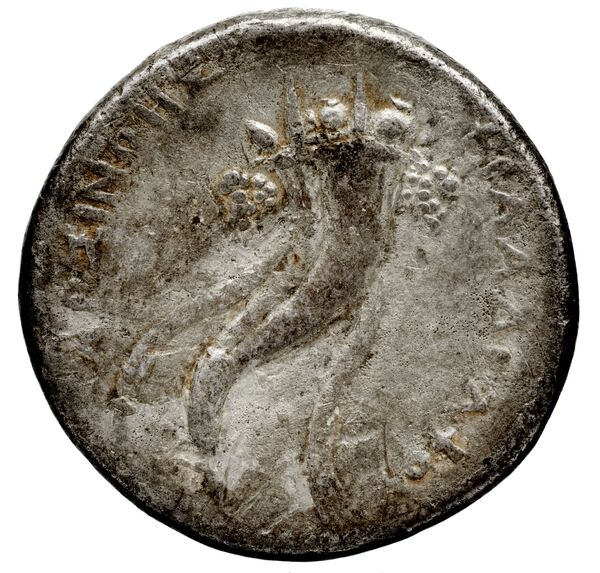 Coins of the Ptolemaic Empire Vol. I, Part 1, no. 322, реверс, BnF (HRC)