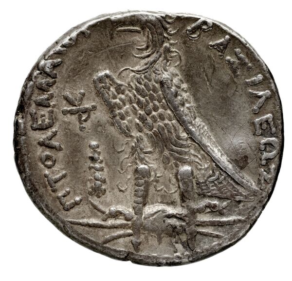 Coins of the Ptolemaic Empire Vol. I, Part 1, no. 561, реверс, bnf-hrc