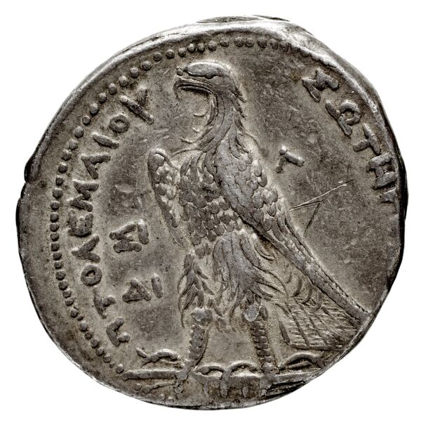 Coins of the Ptolemaic Empire Vol. I, Part 1, no. 521, реверс, BnF (HRC)