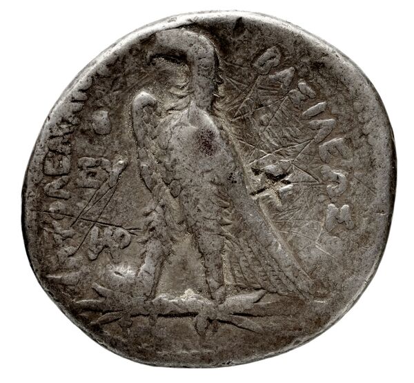 Coins of the Ptolemaic Empire Vol. I, Part 1, no. 220, реверс, bnf-hrc