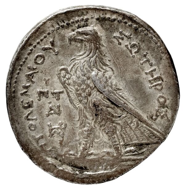 Coins of the Ptolemaic Empire Vol. I, Part 1, no. 461, реверс, BnF (HRC)