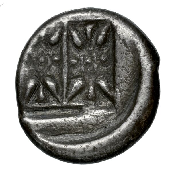 Corcyra Fried 1982 Group II stater, реверс, bnf-iris
