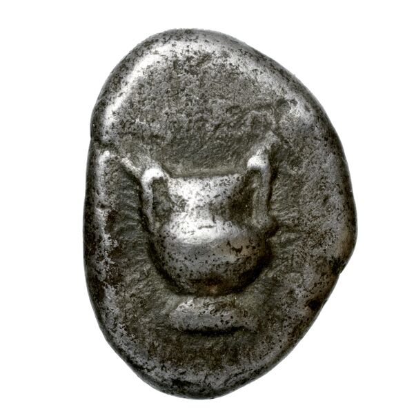 Corcyra Fried 1982 Group II hemidrachm, аверс, bnf-iris