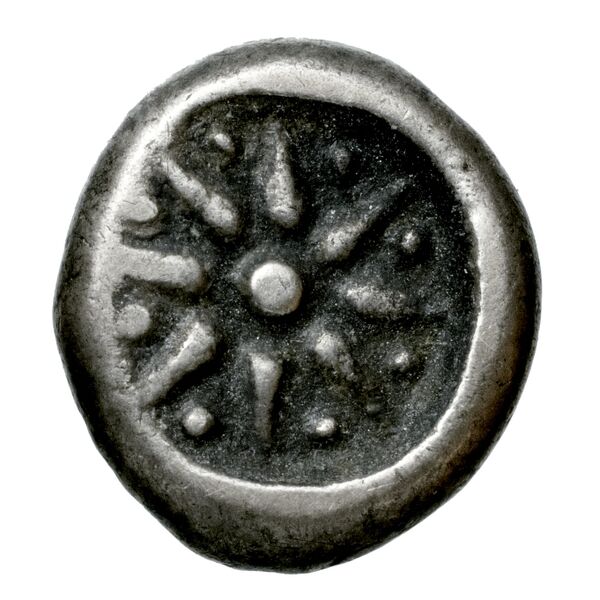 Corcyra Fried 1982 Group II hemidrachm, реверс, bnf-iris