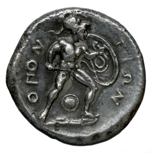 Locri Opuntii (Opus) Morineau and Delbridge 2014 Stater group 1-28; drachm group 1; triobol group 1-11, реверс, bnf-iris