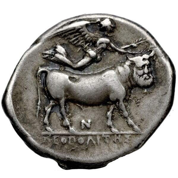 Neapolis Historia Numorum Italy 565, реверс, bnf-iris