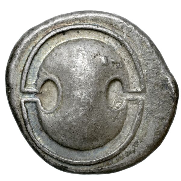Boeotian League Boeotia Babelon 1914 369, аверс, bnf-iris