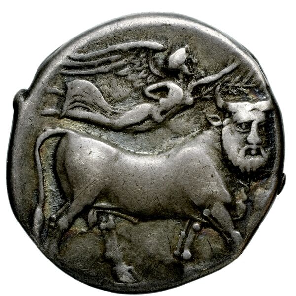 Neapolis Historia Numorum Italy 576, реверс, bnf-iris