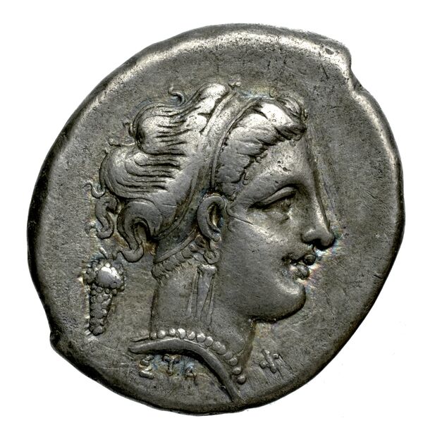 Neapolis Historia Numorum Italy 571, аверс, bnf-iris