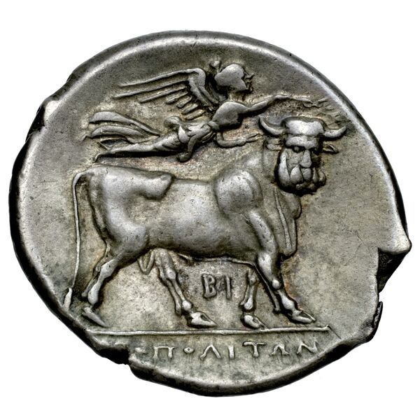 Neapolis Historia Numorum Italy 586, реверс, bnf-iris