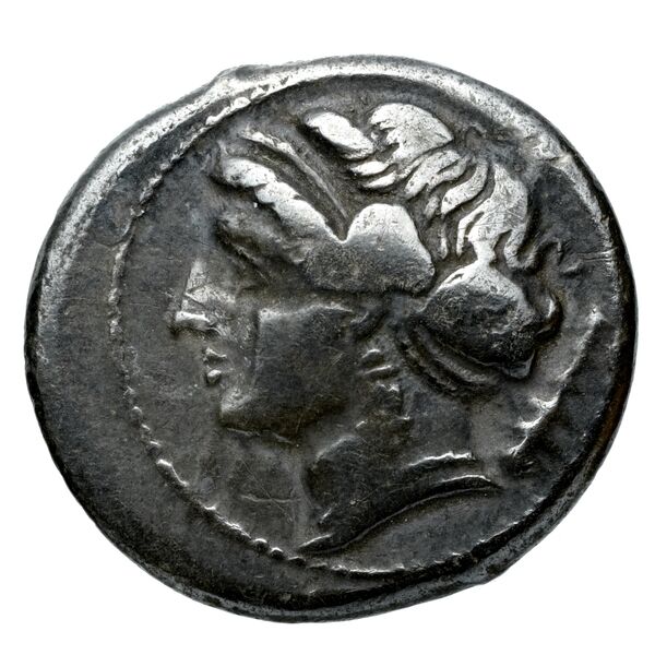 Neapolis Historia Numorum Italy 586, аверс, bnf-iris