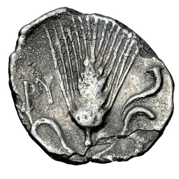 реверс Rubi Historia Numorum Italy 807