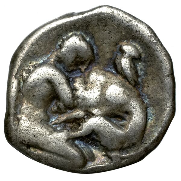 Taras Historia Numorum Italy 976, реверс, bnf-iris