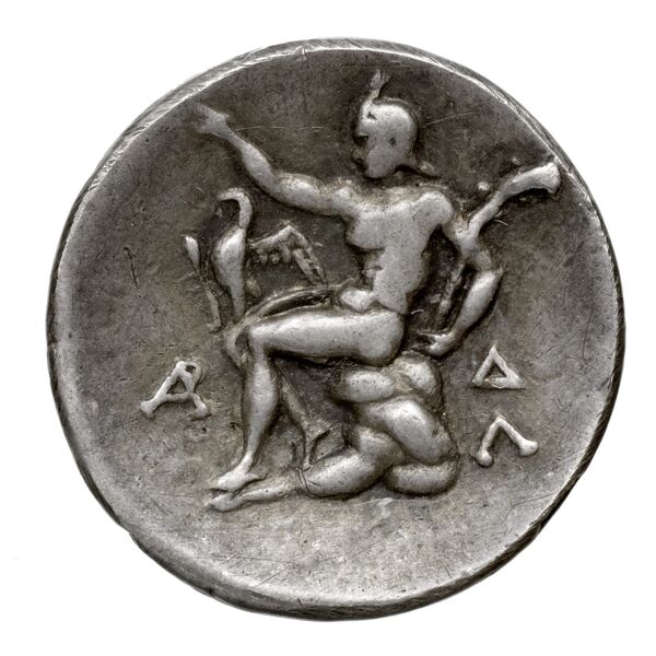 Arcadian League  Megalopolis Dengate 1967 Period IIb-III, реверс, bnf-iris