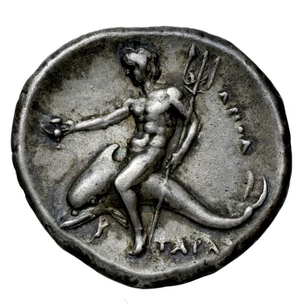 Taras Historia Numorum Italy 997-8, реверс, bnf-iris