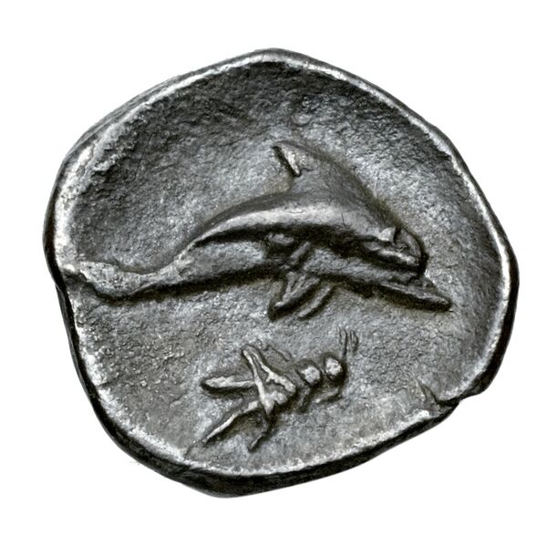 Taras Historia Numorum Italy 979, реверс, BnF (IRIS)