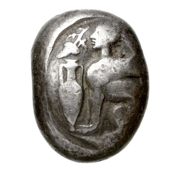 Chios Hardwick 1991 Chian 410-380 ar, аверс, BnF (IRIS)