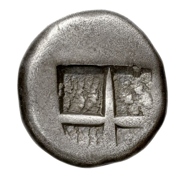 Chios Hardwick 1991 Chian 410-380 ar, реверс, BnF (IRIS)
