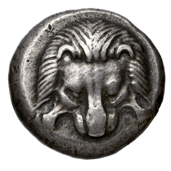 Samos Barron 1966 Class III tetradrachms, аверс, bnf-iris