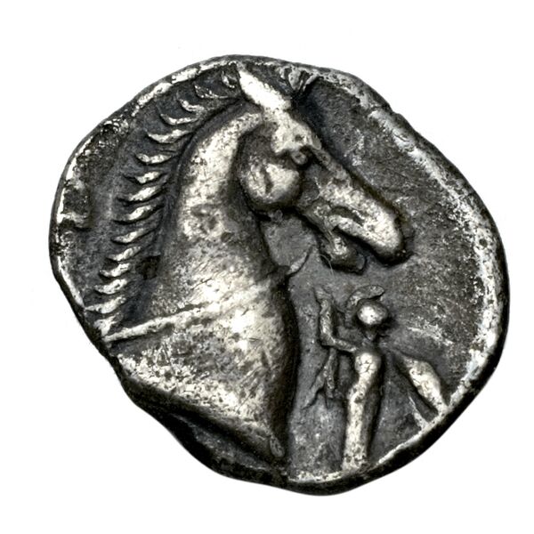 Taras Historia Numorum Italy 981, реверс, BnF (IRIS)