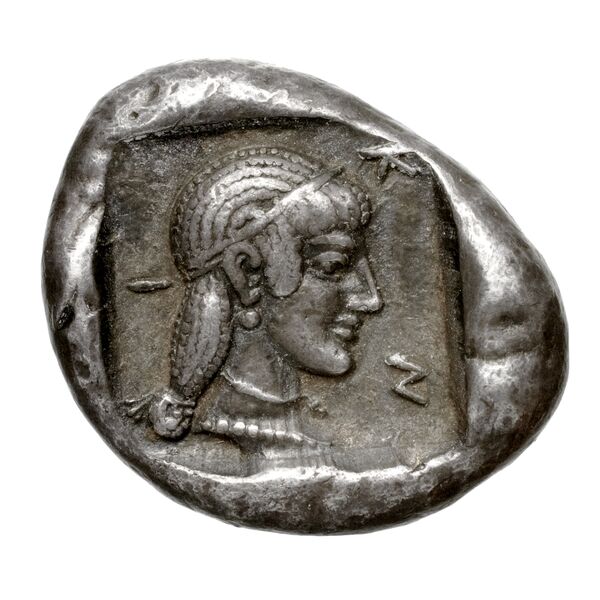 Cnidus Cahn 1970 Series IV, реверс, bnf-iris