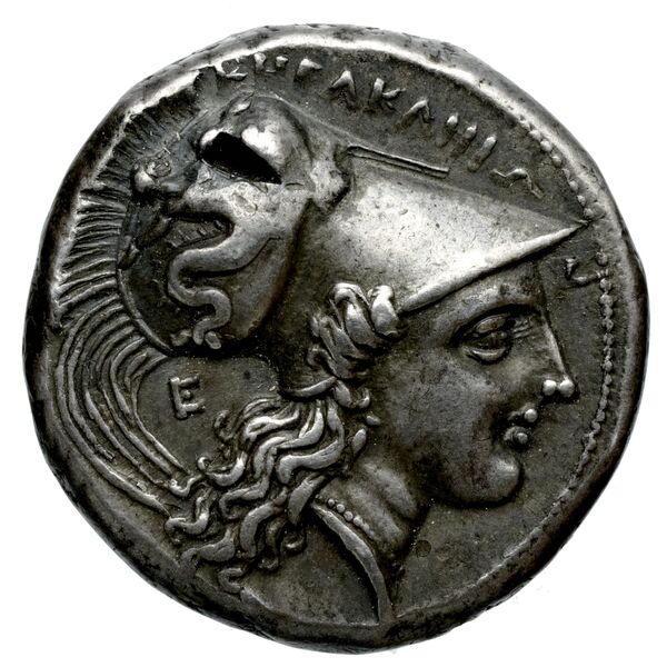 аверс Heraclea Lucaniae Historia Numorum Italy 1385