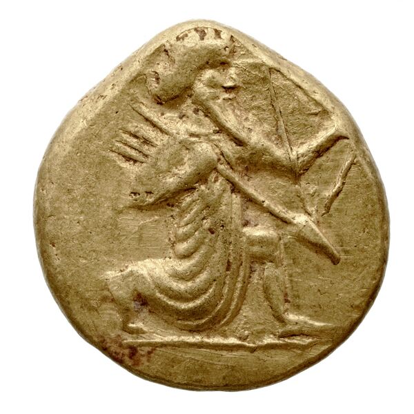 Sardis Carradice 1987 Type IIIb late daric, аверс, BnF (IRIS)
