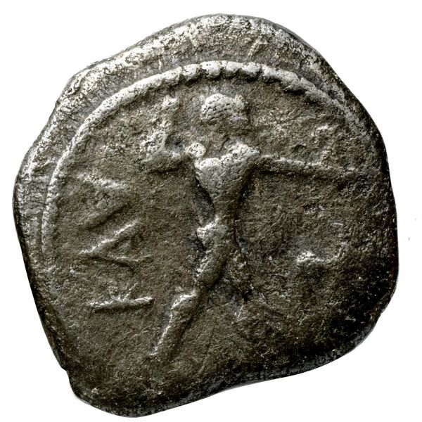 Caulonia Historia Numorum Italy 2047, аверс, bnf-iris