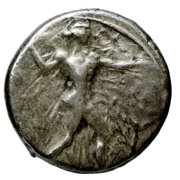 Caulonia Historia Numorum Italy 2049, аверс, bnf-iris