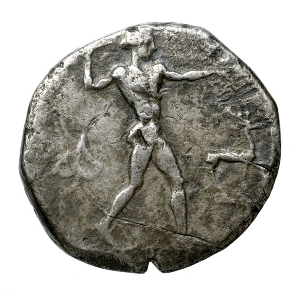Caulonia Historia Numorum Italy 2049, аверс, bnf-iris