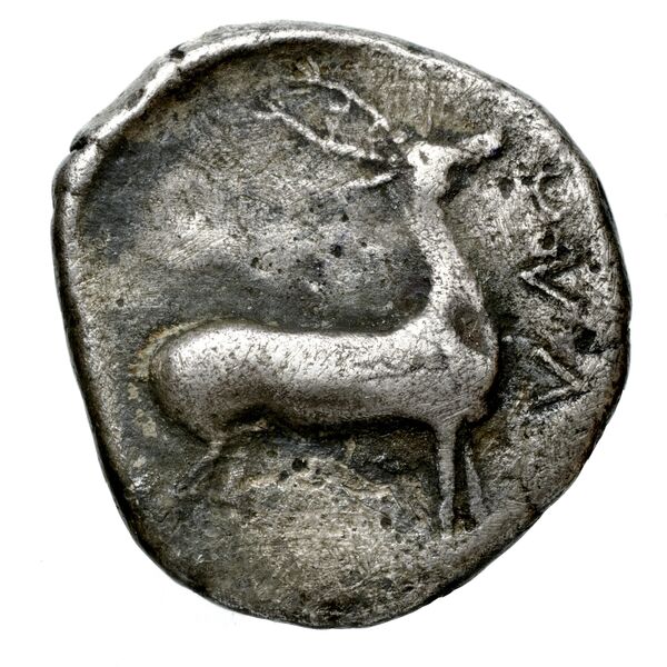 реверс Caulonia Historia Numorum Italy 2051-2052