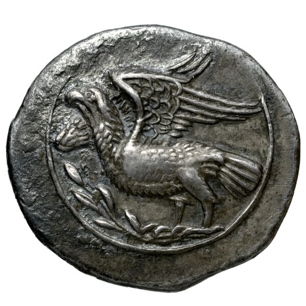 Croton Historia Numorum Italy 2170-2176, аверс, BnF (IRIS)