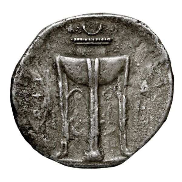 Croton Historia Numorum Italy 2170-2176, реверс, BnF (IRIS)