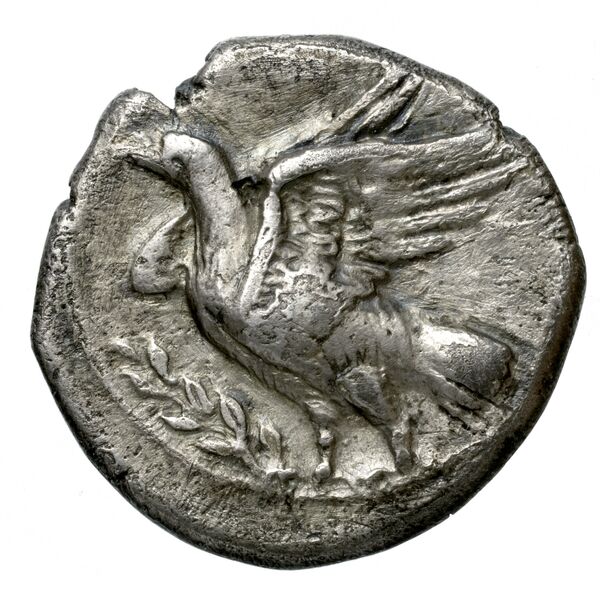 Croton Historia Numorum Italy 2170-2176, аверс, BnF (IRIS)