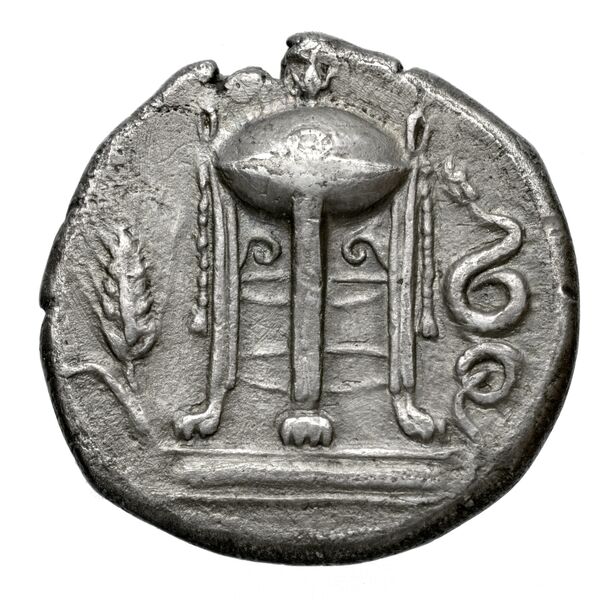Croton Historia Numorum Italy 2170-2176, реверс, BnF (IRIS)
