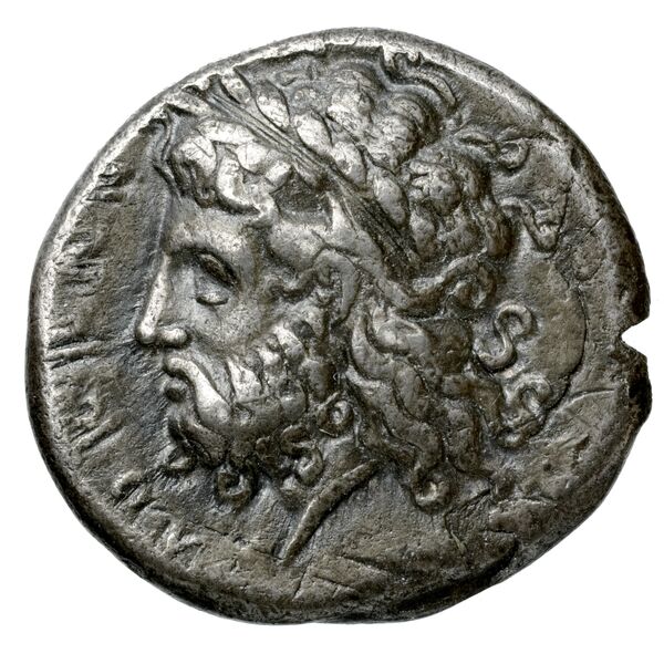 Locri Epizephyrii Historia Numorum Italy 2319-2323, аверс, BnF (IRIS)