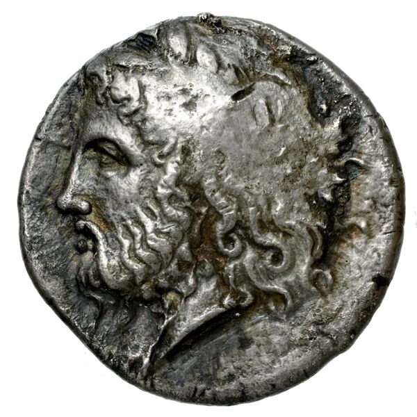 Locri Epizephyrii Historia Numorum Italy 2319-2323, аверс, BnF (IRIS)