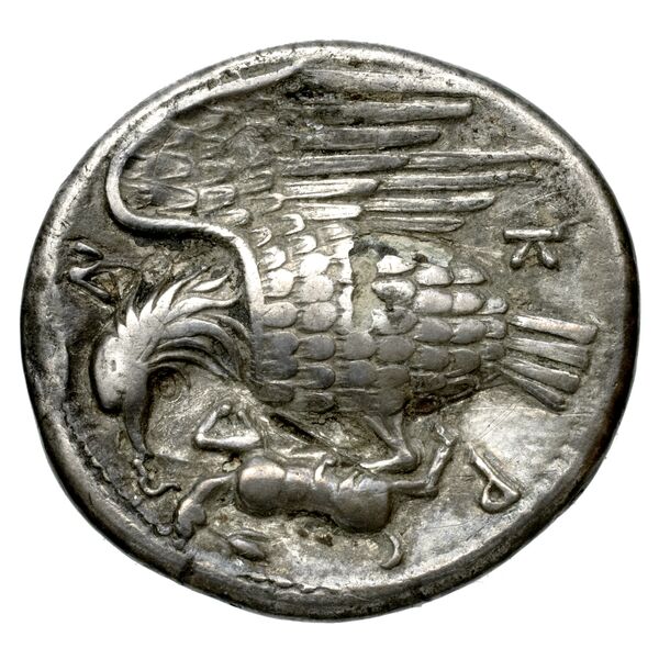реверс Locri Epizephyrii Historia Numorum Italy 2324-2328