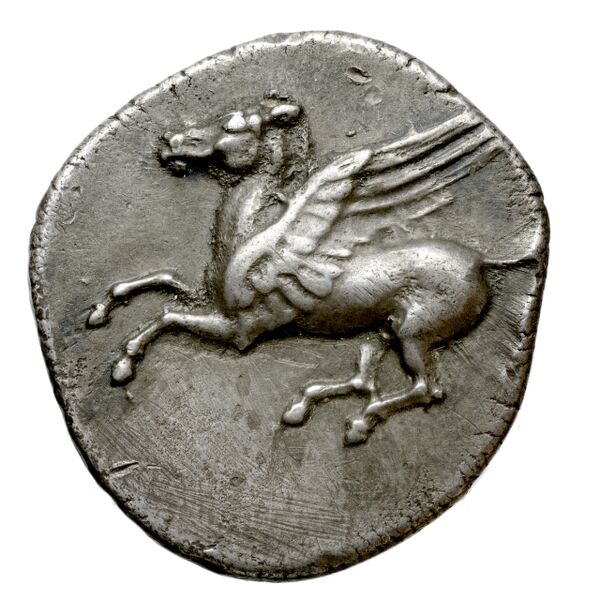 Timoleon Syracuse SNG ANS 494-510, аверс, BnF (IRIS)