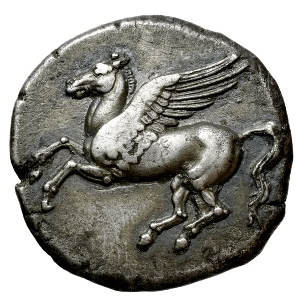 Timoleon Syracuse SNG ANS 494-510, аверс, BnF (IRIS)