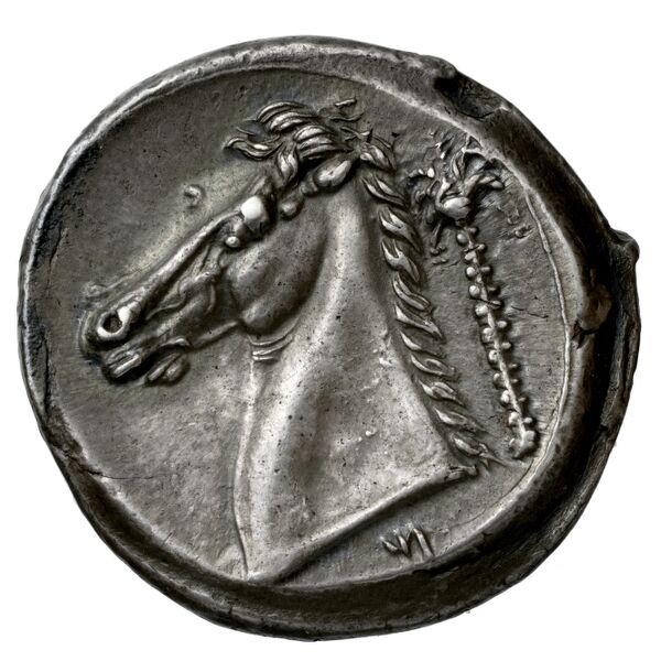 Carthaginian Empire Carthage Jenkins 1977 Carthage series 3, реверс, bnf-iris