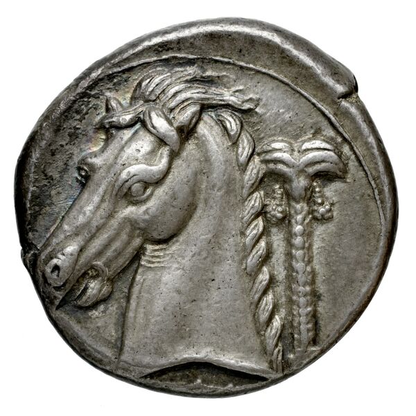 Carthaginian Empire Carthage Jenkins 1977 Carthage series 3, реверс, bnf-iris