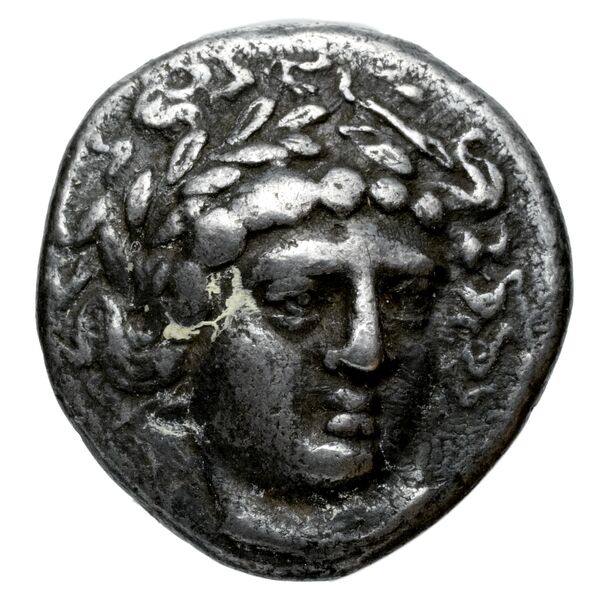 Amphipolis Lorber 1990 Drachm Type A-B, аверс, bnf-iris