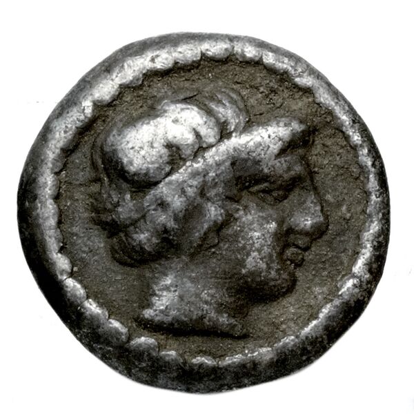 Amphipolis Lorber 1990 Obol, аверс, bnf-iris