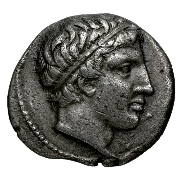 Archelaus I of Macedon Aegae, Macedon Westermark 1993 Group 2, аверс, bnf-iris