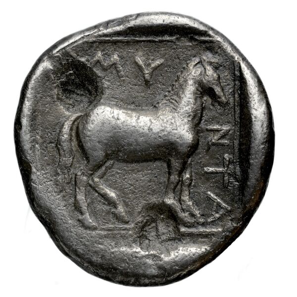 Amyntas III of Macedon Macedon SNG ANS 87-93, реверс, bnf-iris