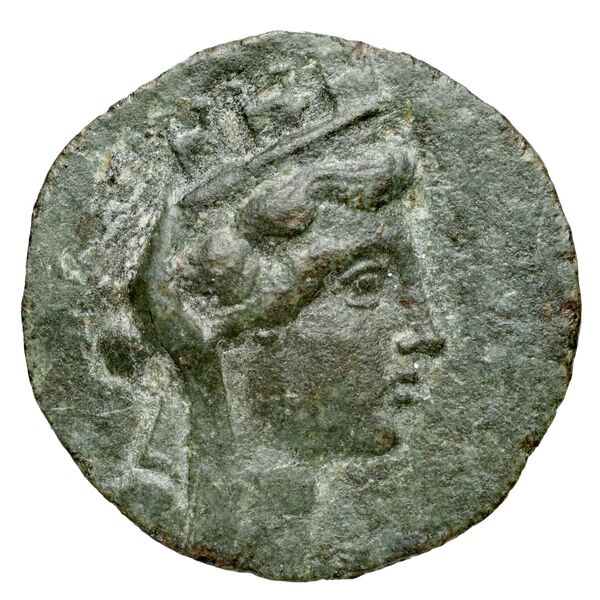 Hieropolis Castabala Robert 1964 14-17, аверс, bnf-iris