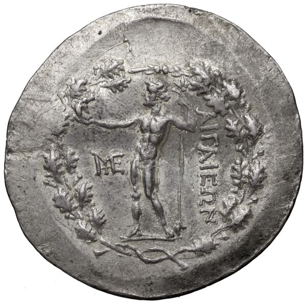 Aegae, Aeolis BMC Aegae 9, реверс, bnf-iris