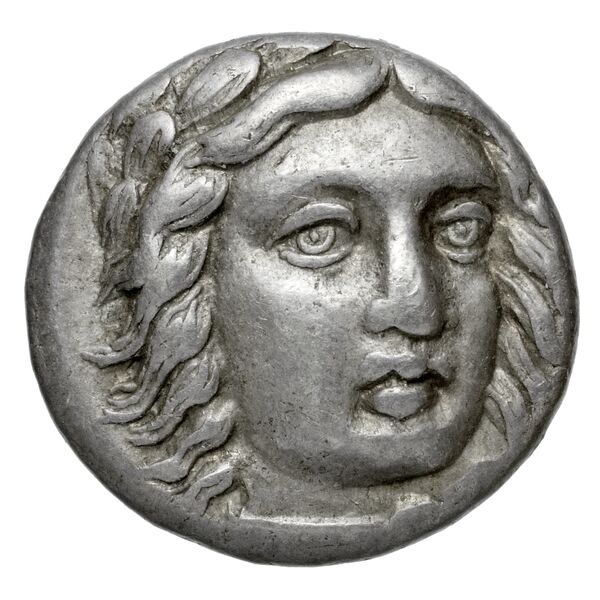 Mausolus of Caria Halicarnassus Konuk 1998 B5, аверс, bnf-iris